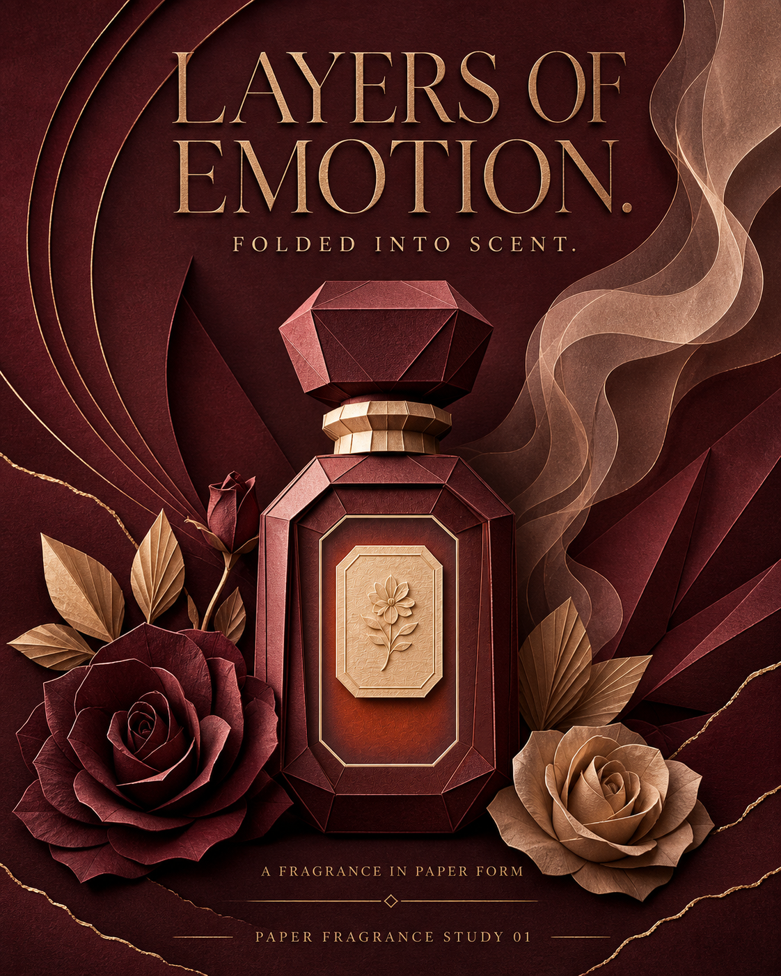 LAYERS OF EMOTION. — Full Paper Transformation print